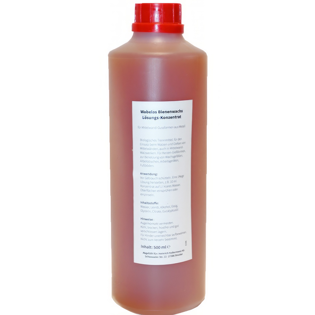 Solution de séparation pour la fabrication de feuilles de cire gaufrée - 500 ml