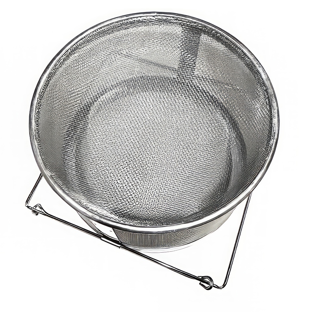 Passoire haute (tamis) double paroi 25 cm avec poignées