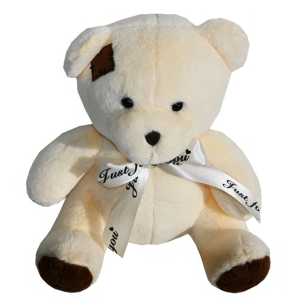 Ourson Teddy brun clair - 25 cm