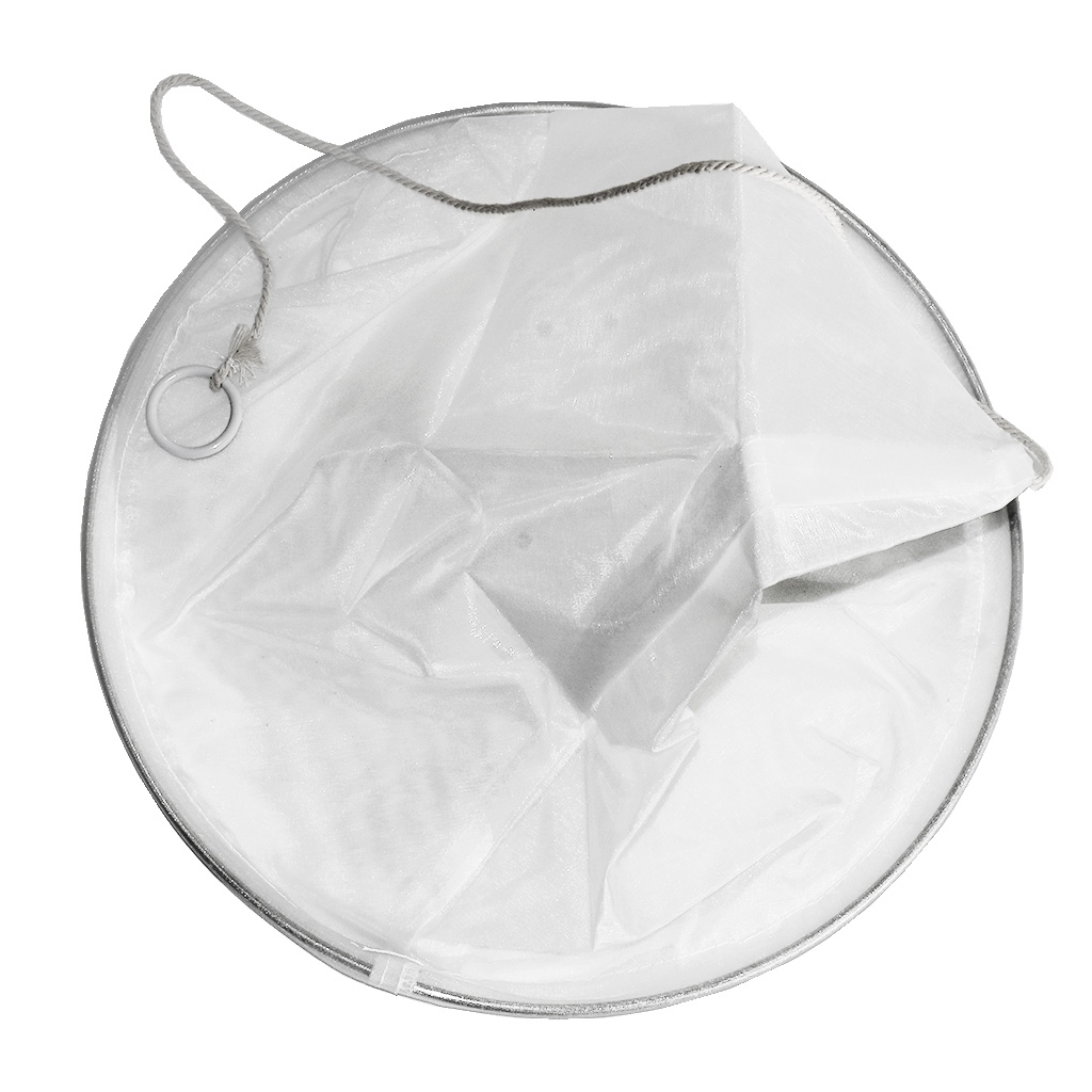 Tamis conique en plastique avec renfort - fin - 320 mm