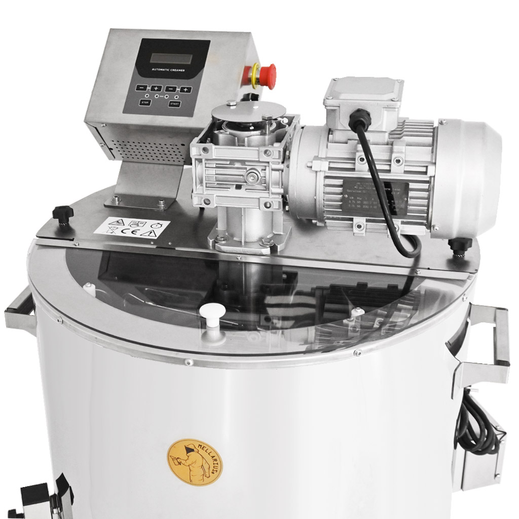 Appareil pour crémer avec chauffage Mellarius MaxiLine 230 V capacité 185 kg - automatique