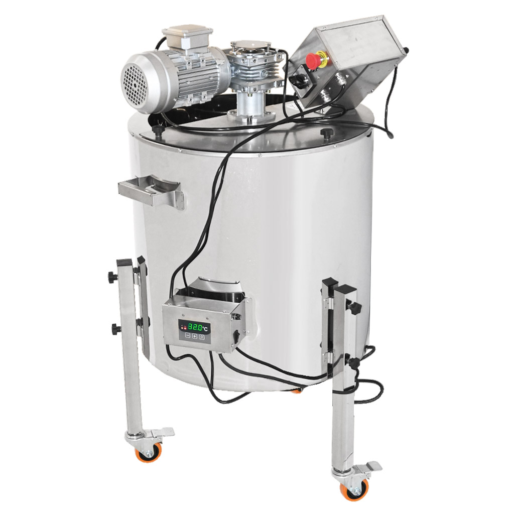 Appareil pour crémer avec chauffage Mellarius MaxiLine 230 V capacité 185 kg - automatique