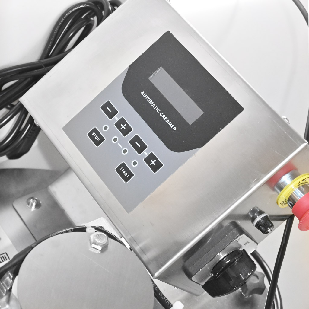 Appareil pour crémer avec chauffage Mellarius MaxiLine 230 V capacité 185 kg - automatique