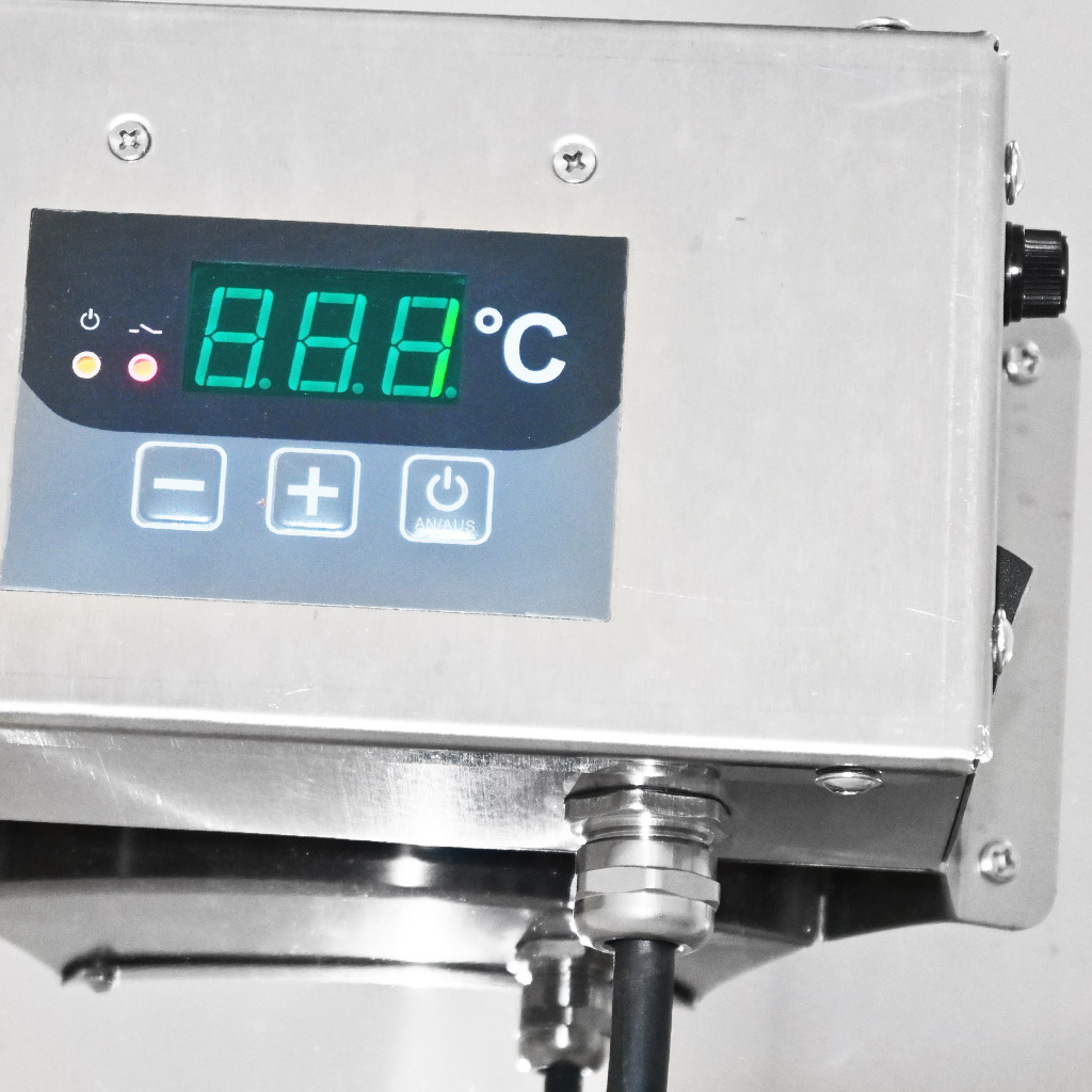 Appareil pour crémer avec chauffage Mellarius MaxiLine 230 V capacité 185 kg - automatique