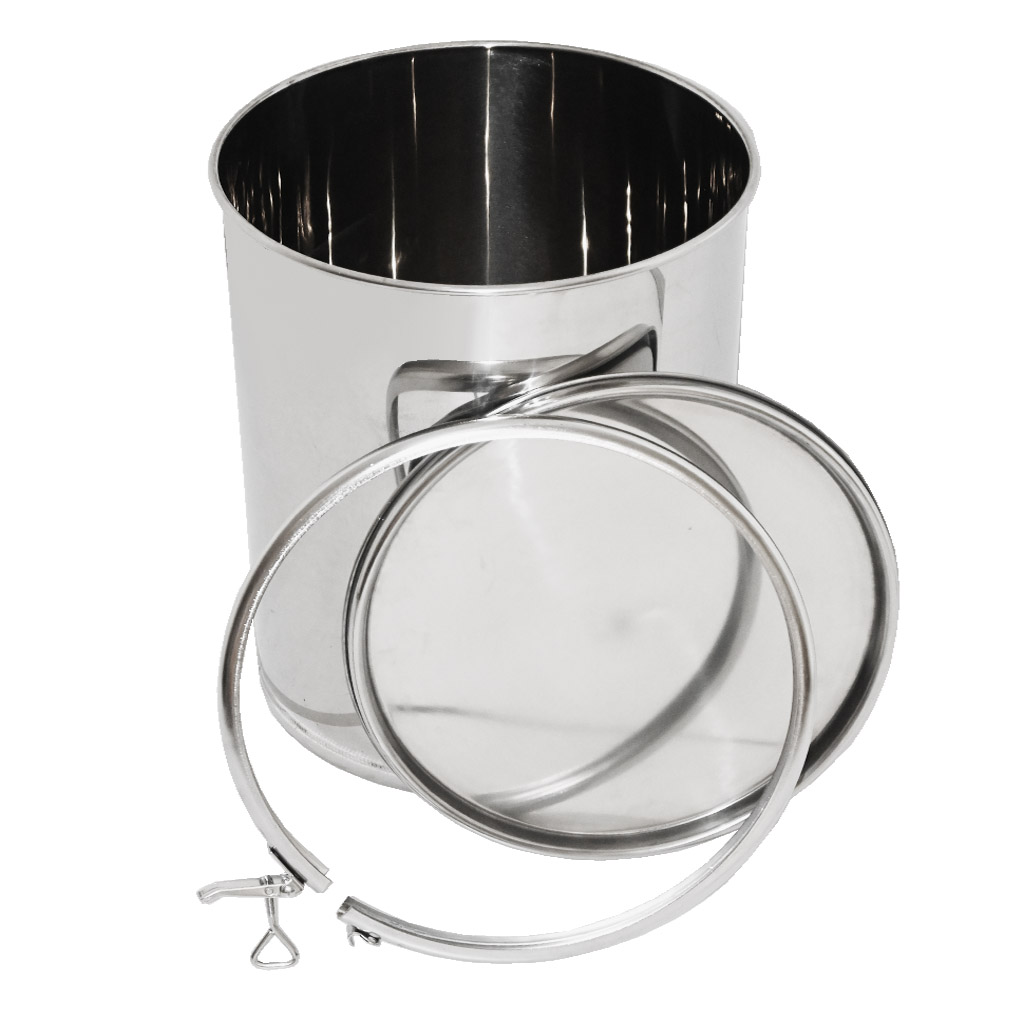 Récipient Mellarius ProLine 25 kg avec cercle d'étanchéité