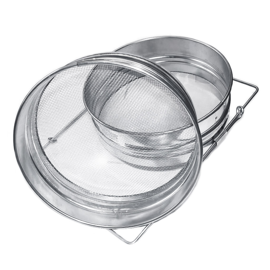 Passoire (tamis) double étamée 21 cm avec poignées