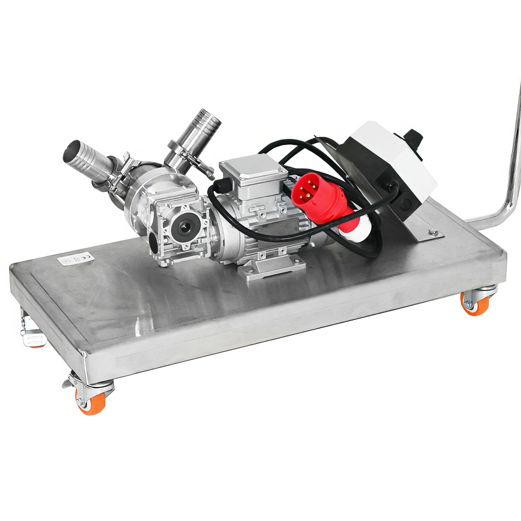 Pompe à miel Mellarius, 400V, 0,37 kW, avec plateforme