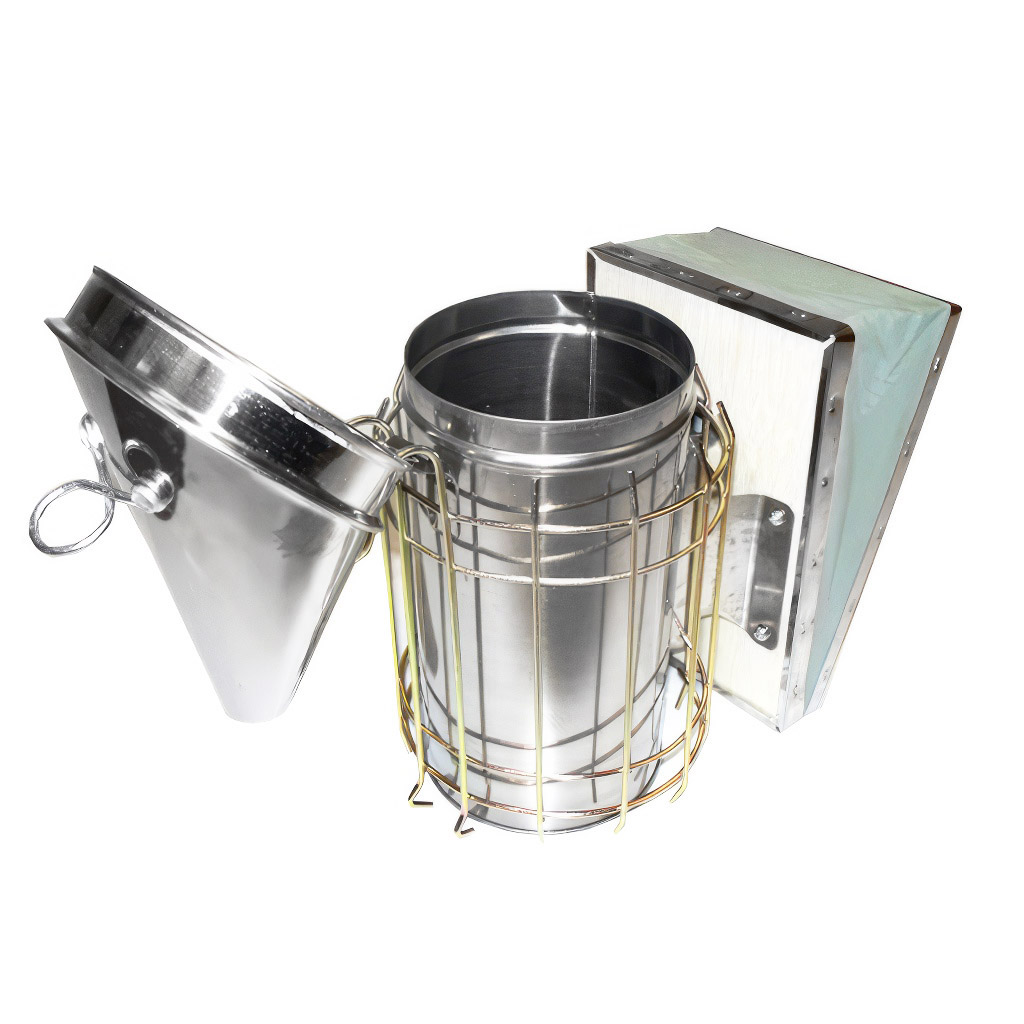 Enfumoir - grand - en acier inoxydable (max) 28 cm