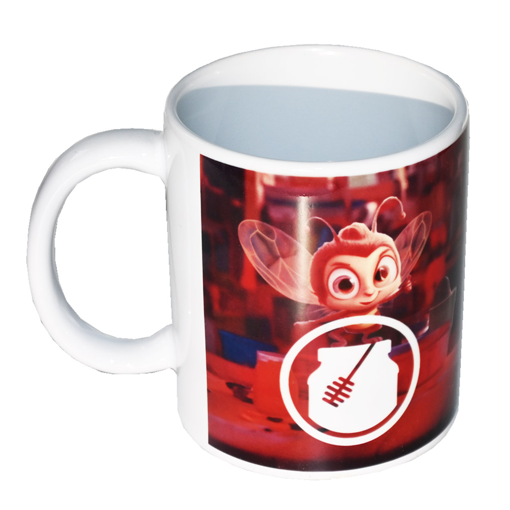 Mug avec motif enfantin d'enfants au miel