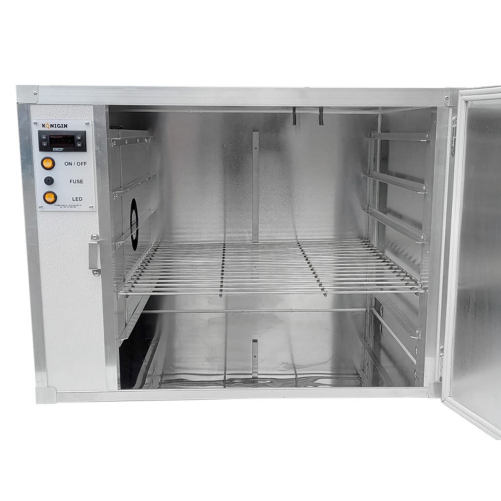 Chambre de décristallisation blanche avec hublot dans la porte – 125 l