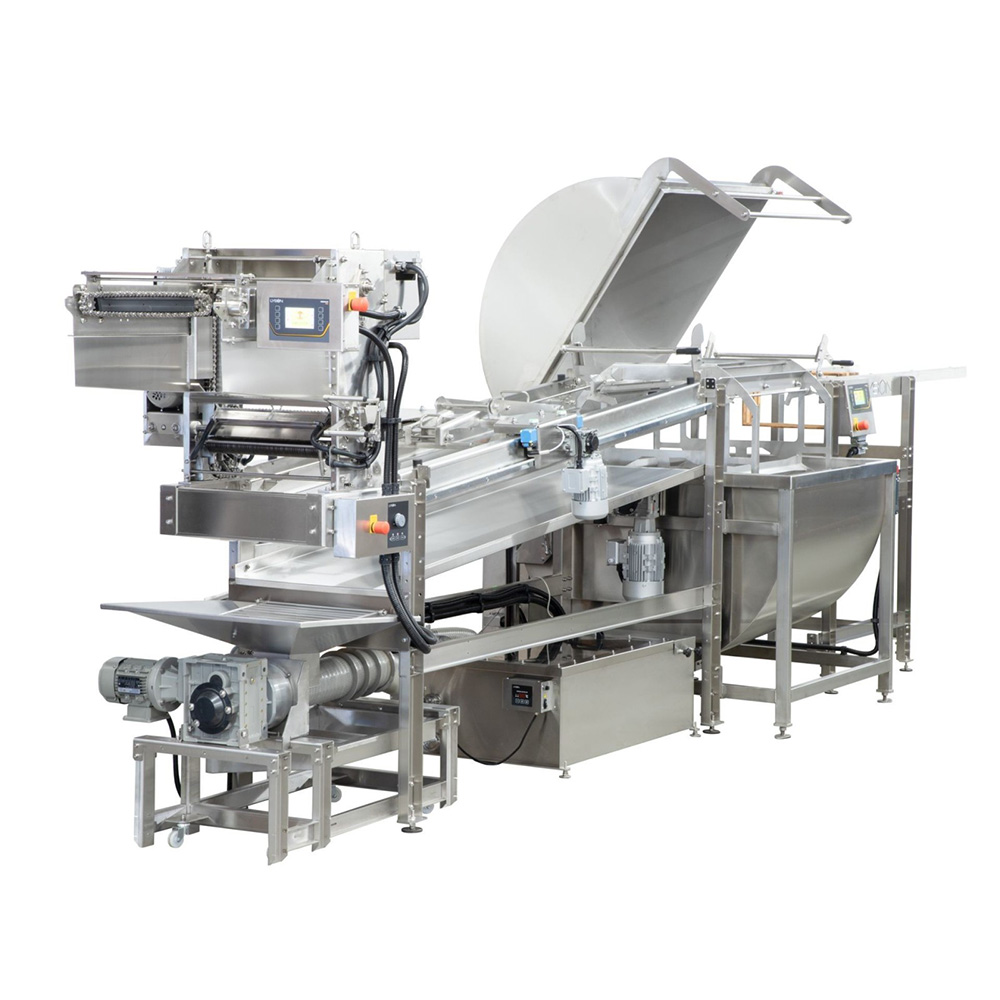 Griffe à désoperculer, machine à désoperculer 40 cadres PREMIUM, extrudeur 100 kg