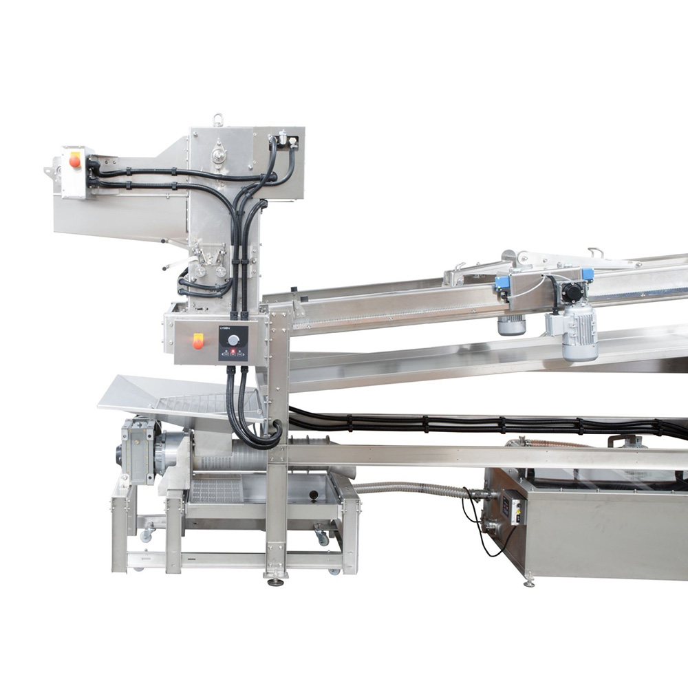 Griffe à désoperculer, machine à désoperculer 40 cadres PREMIUM, extrudeur 100 kg