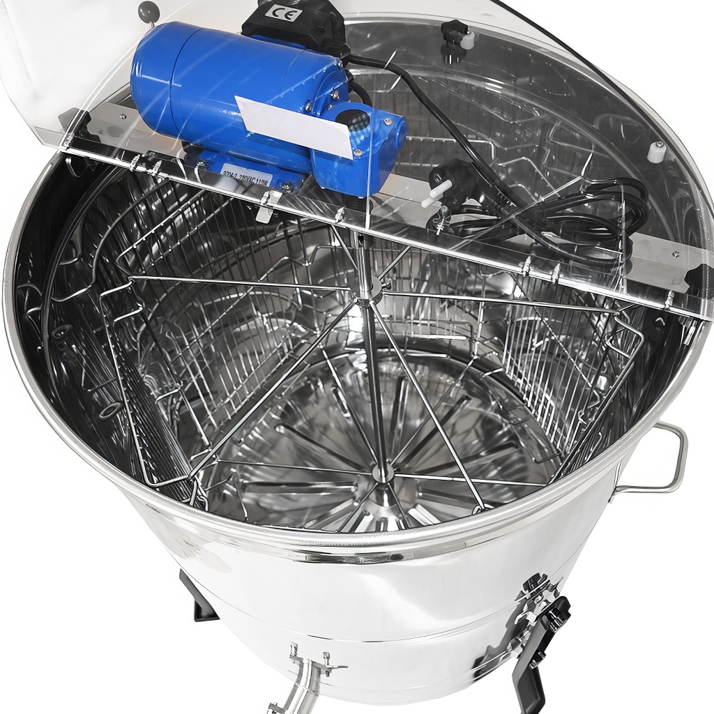 Extracteur de miel Mellarius MaxiLine 6 cadres tangentiel avec moteur électrique 230V P64