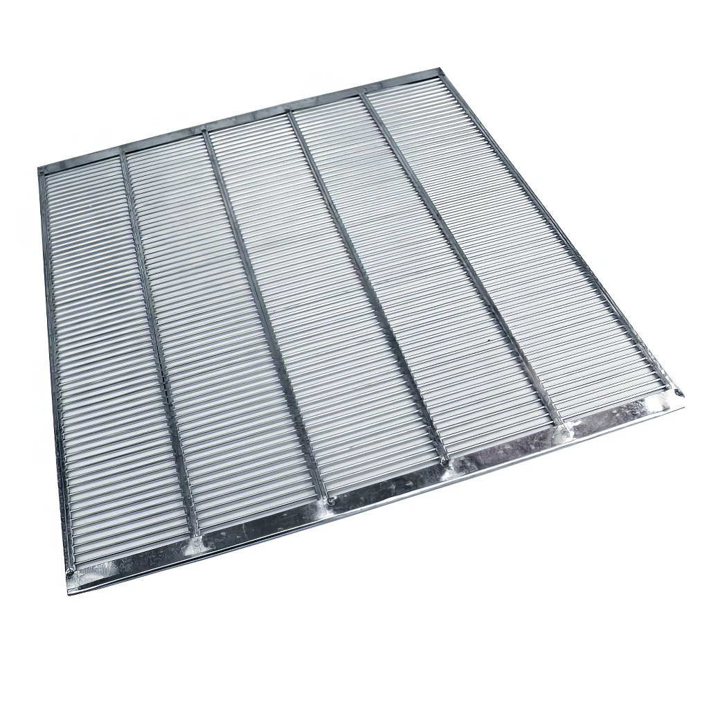 Grille à reine en acier inoxydable 435x435 mm DE