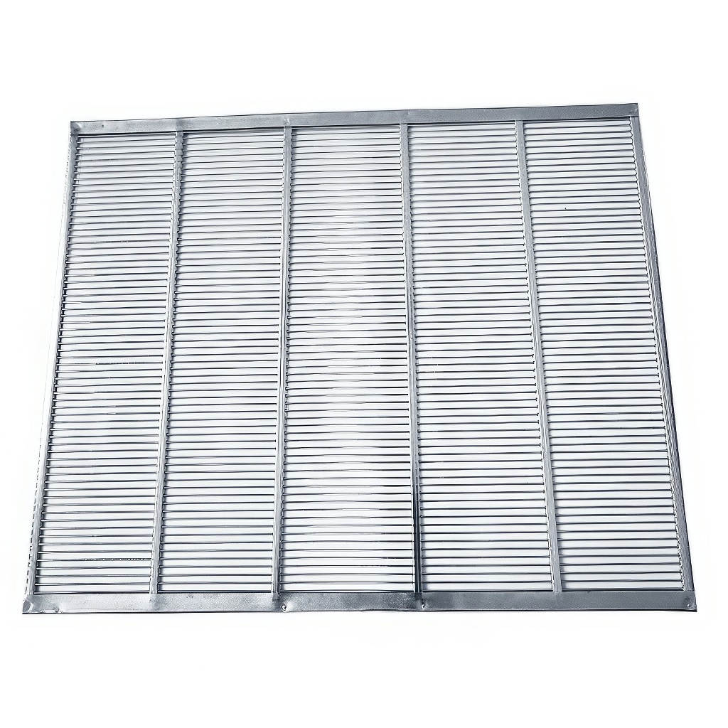 Grille à reine en acier inoxydable 463x477 mm DE