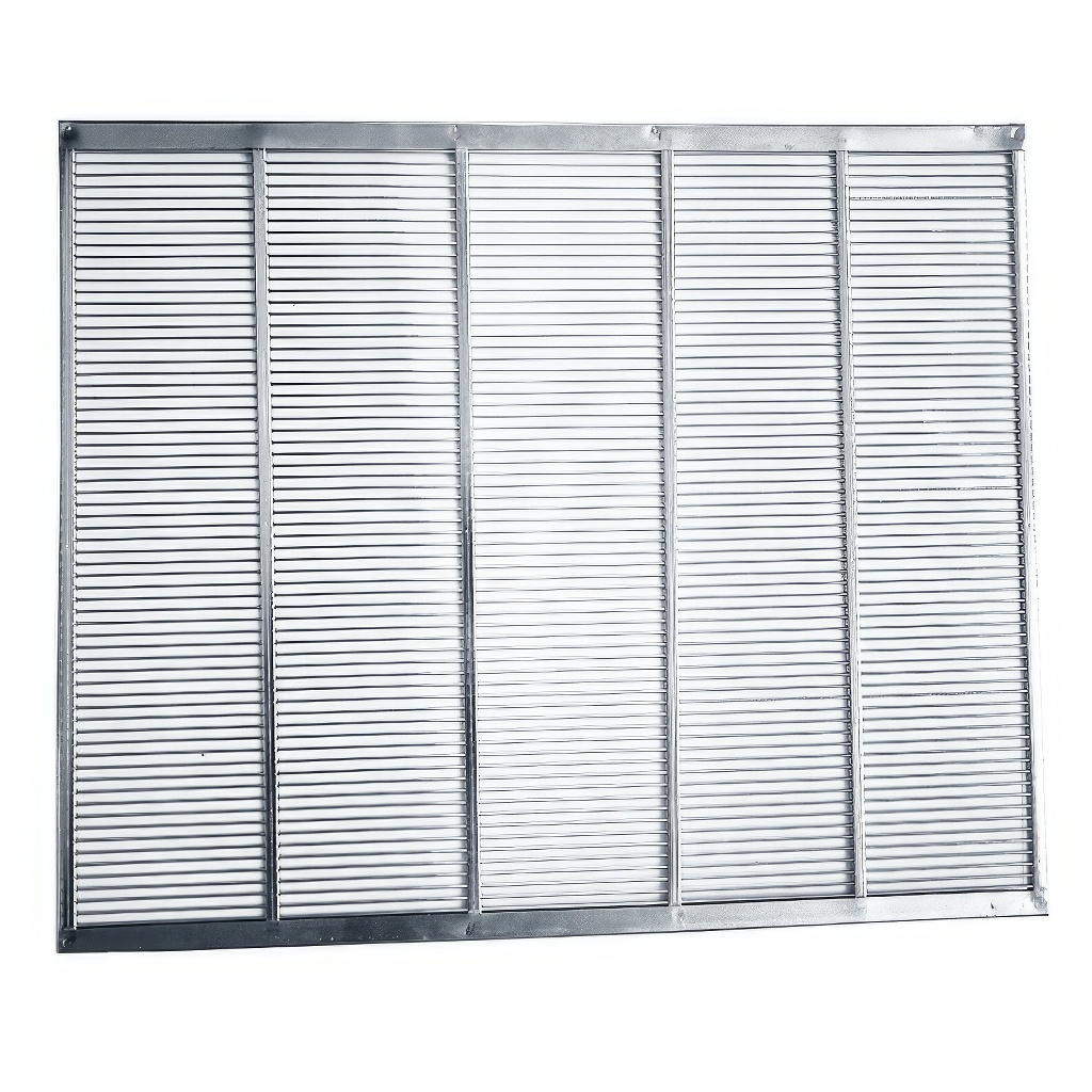 Grille à reine en acier inoxydable 463x477 mm DE