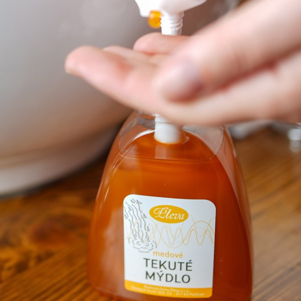 Savon liquide au miel Pleva - 300g