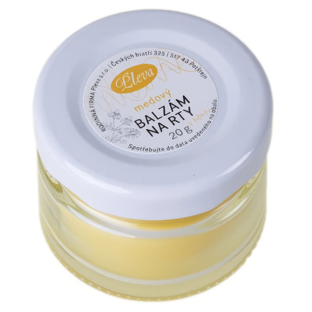 Baume à lèvres au miel Pleva - pot - 15g