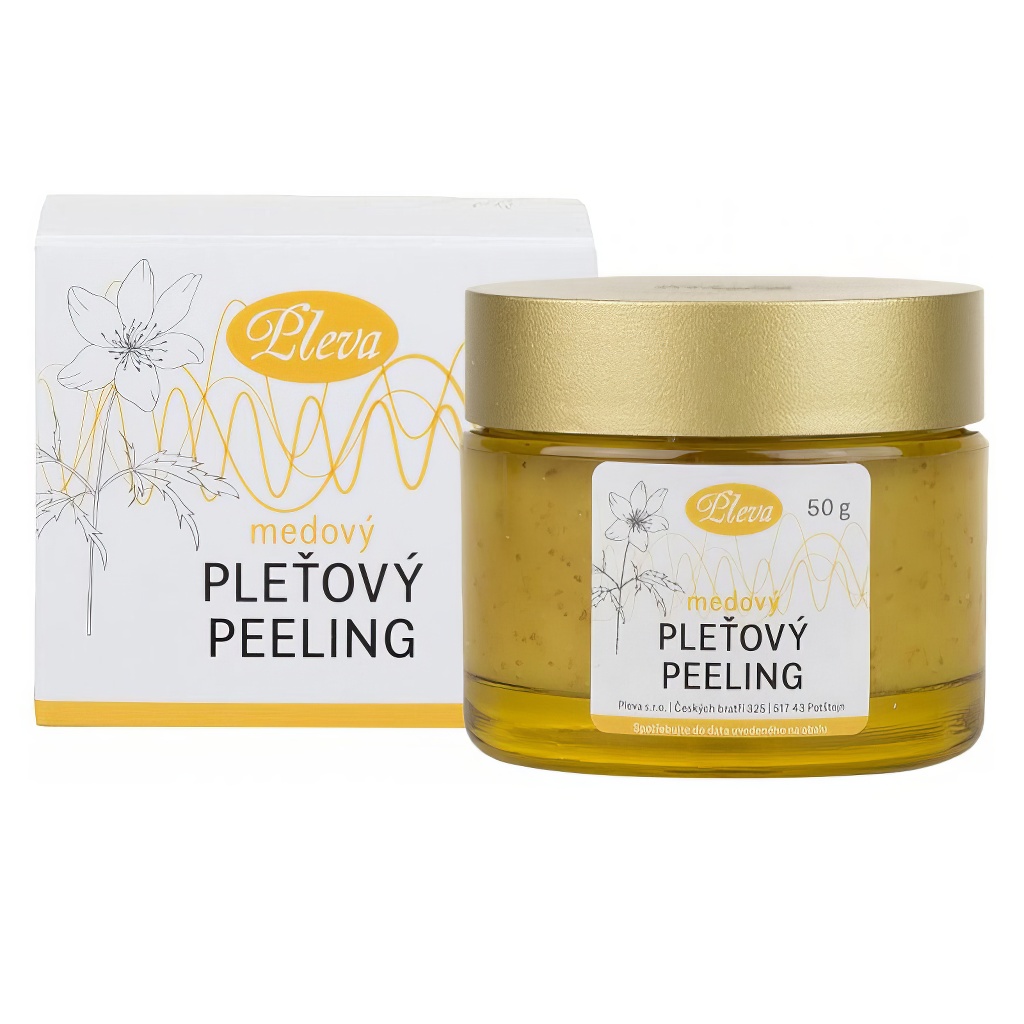 Peeling facial au miel Pleva - 50g