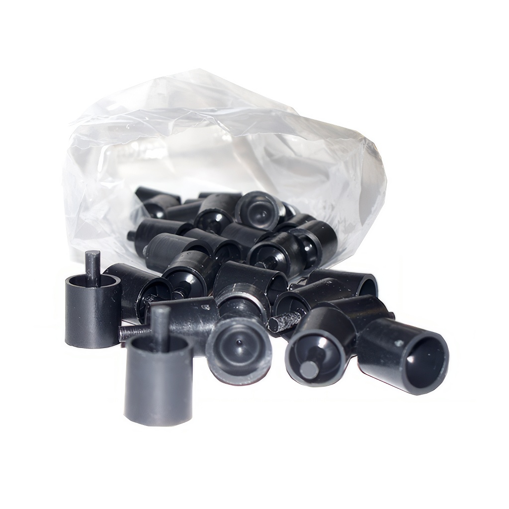 Cupule d'élevage en plastique avec tige - 30 pièces