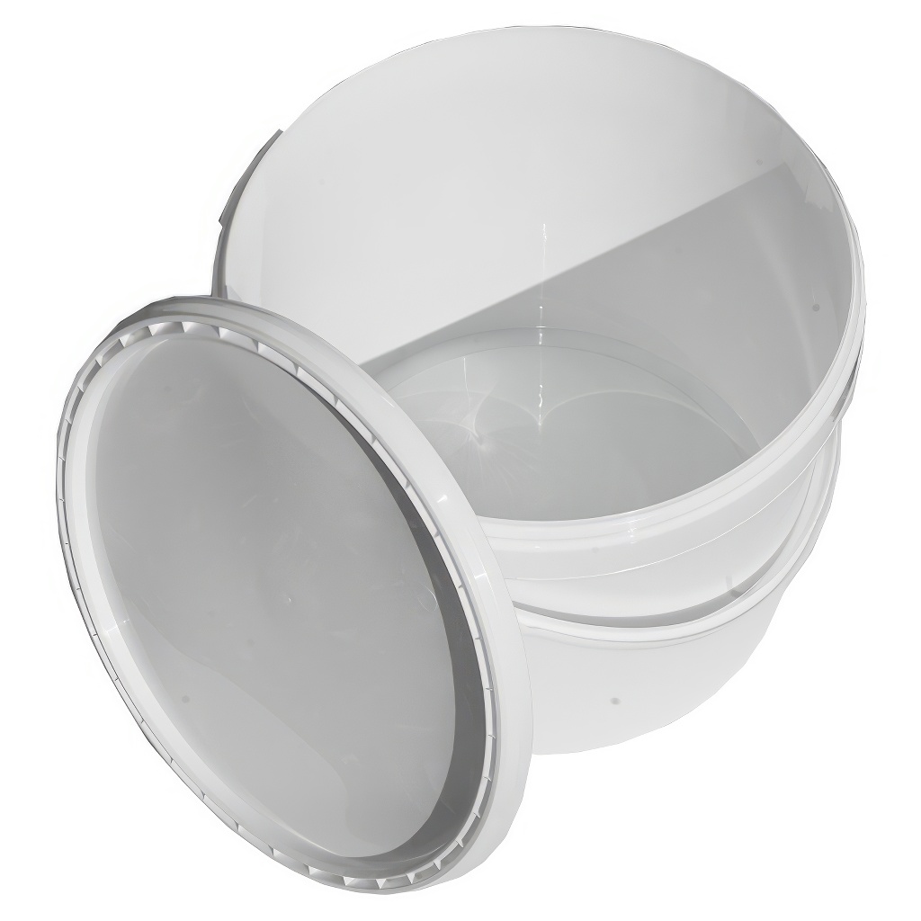Récipient pour miel en plastique 15 kg blanc
