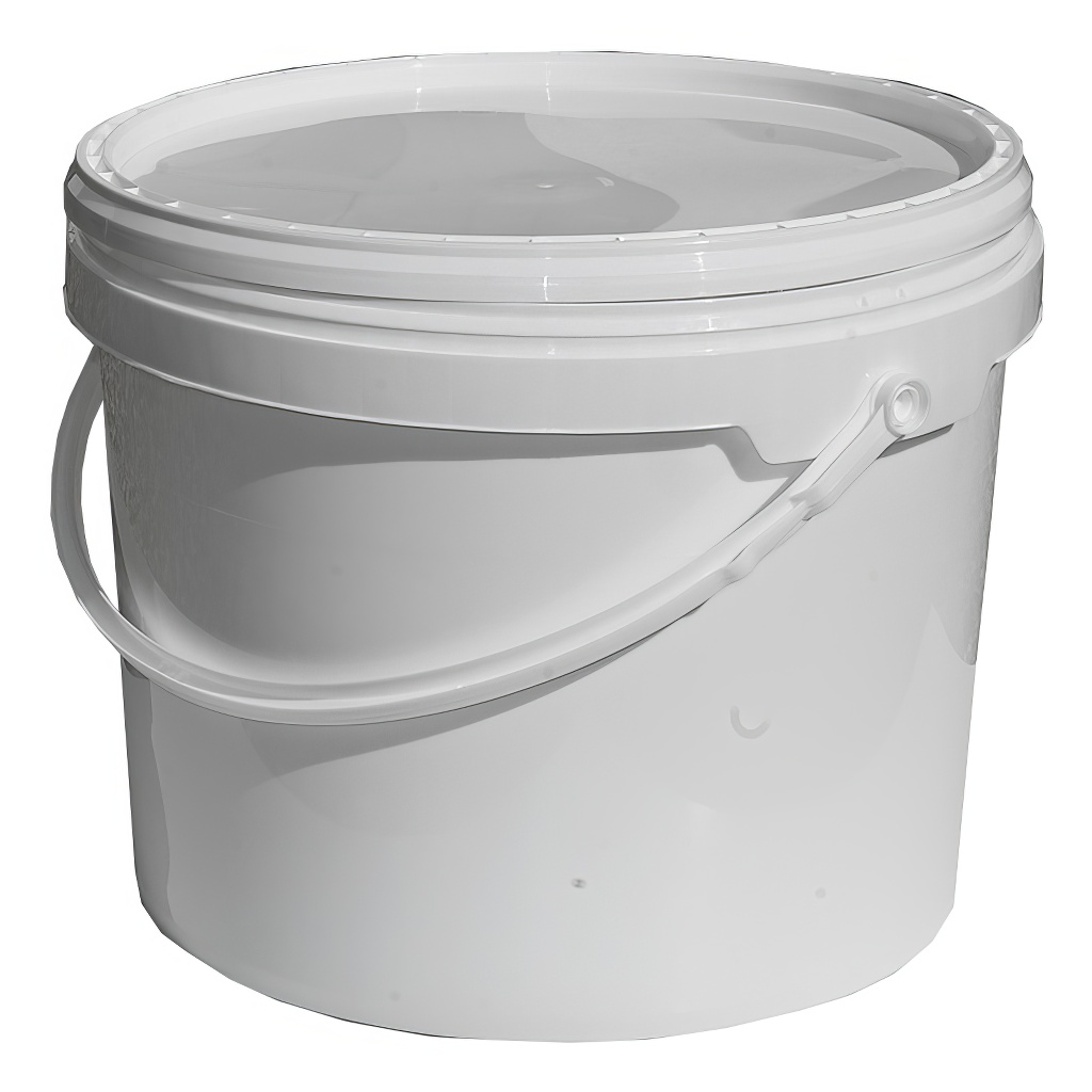 Récipient pour miel en plastique 15 kg blanc
