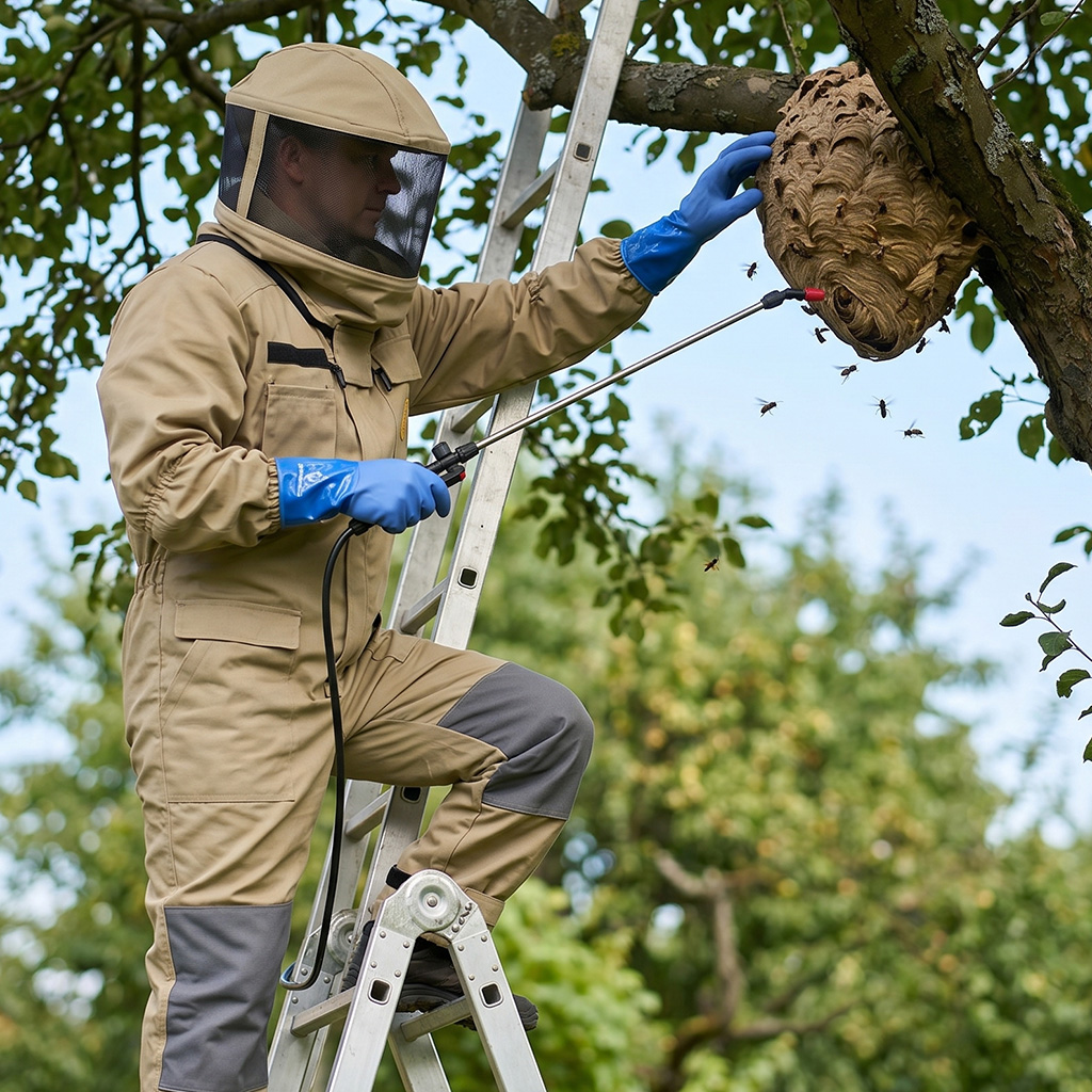 Combinaison de protection pour la destruction des nids de guêpes et de frelons, S-XXXL