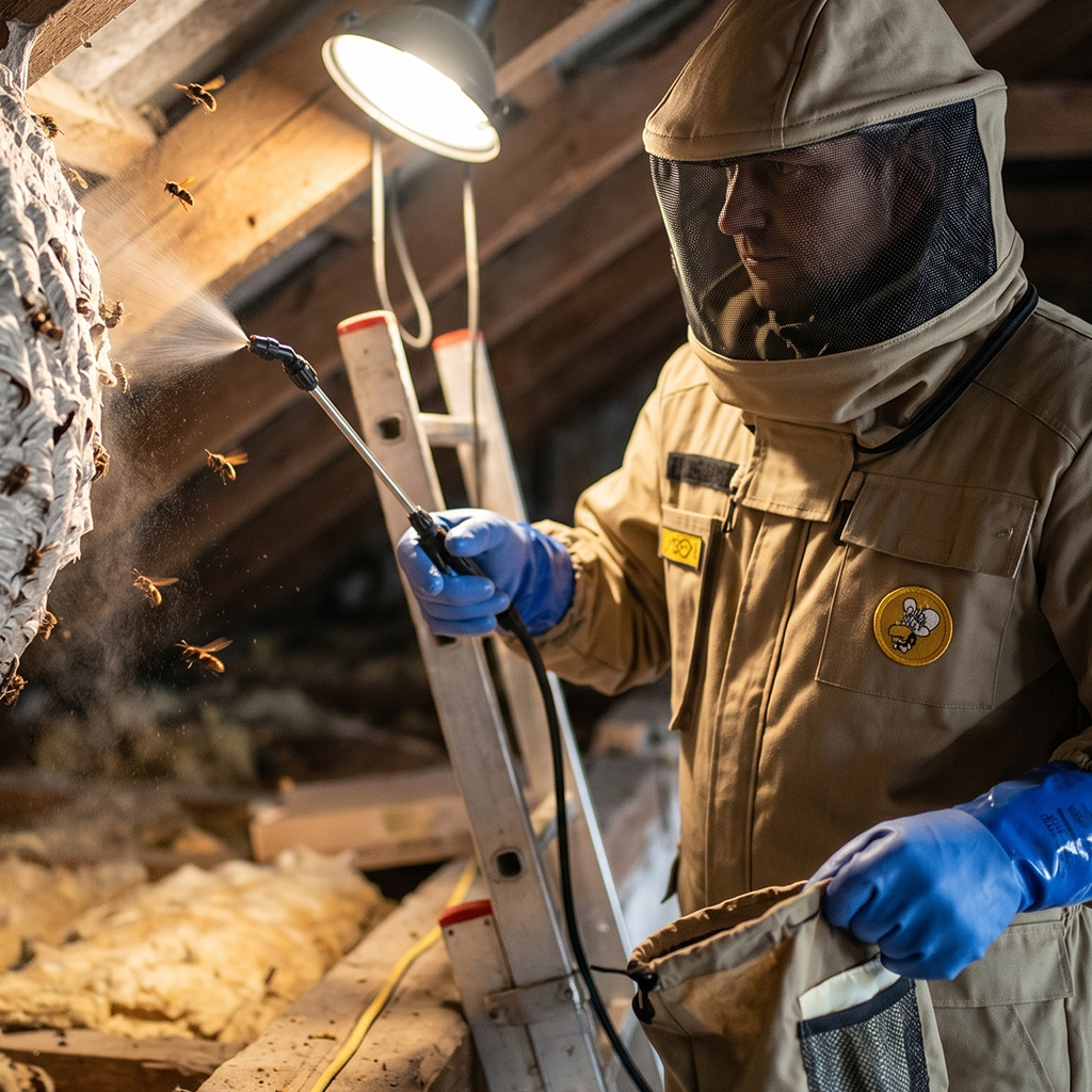Combinaison de protection pour la destruction des nids de guêpes et de frelons, S-XXXL