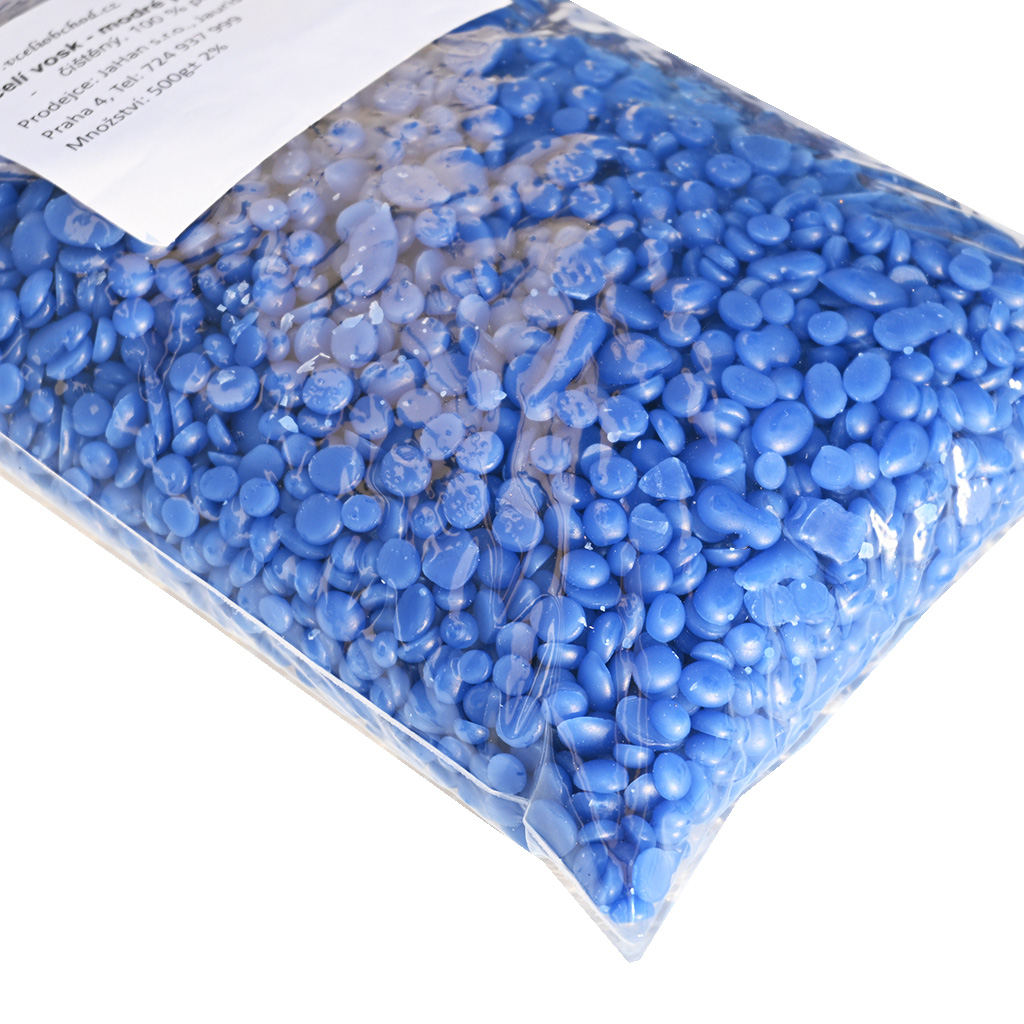 Cire d'abeille - pastilles bleues - 500 g