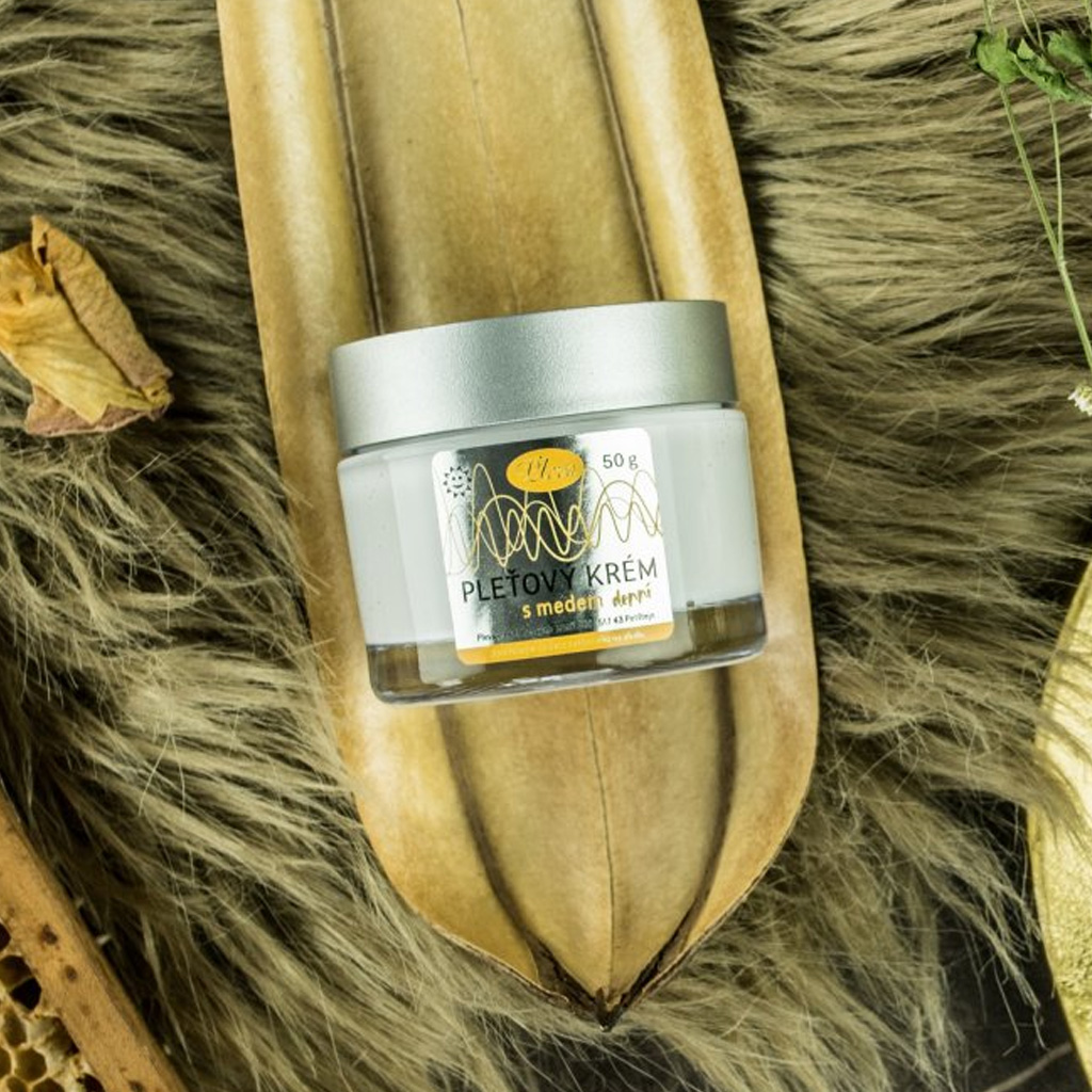Crème de jour pour le visage au miel 50 g