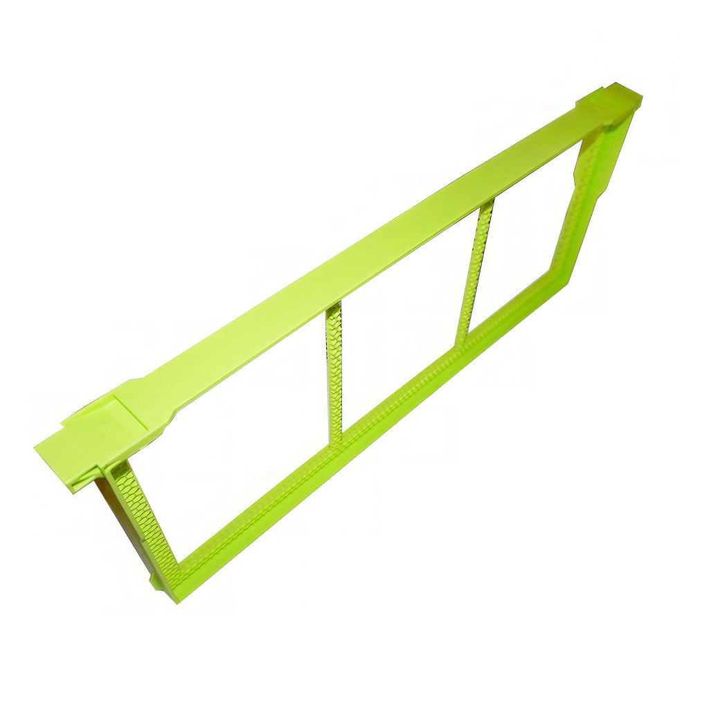 Cadre plastique à bâtisse libre Langstroth 2/3 159 - ter. - vert