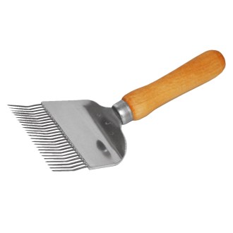 Herse à désoperculer 1x pliée, 25 aiguilles, aiguilles en acier inoxydable