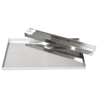 Plaques pour fondoir solaire avec tamis - acier inoxydable