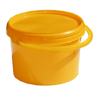 Cuillère à miel en plastique 4 kg jaune