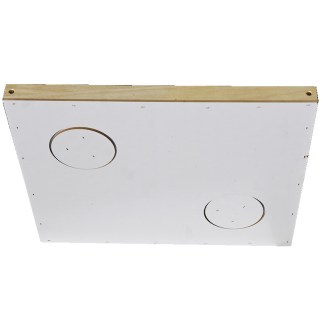 Couvre-cadres intérieur pour système 10 cadres avec planche isolante