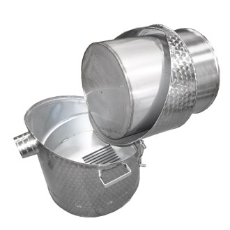 Chaudière pour faire fondre la cire - couveuse entièrement inox