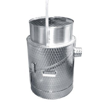 Chaudière pour faire fondre la cire - couveuse entièrement inox