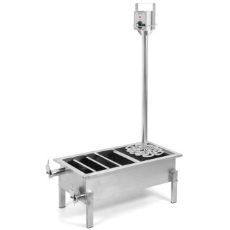 Tamis de désoperculation inoxydable ApiNord combi + chauffage