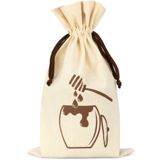 Sac pour pot de miel ApiSina avec motif pot de miel