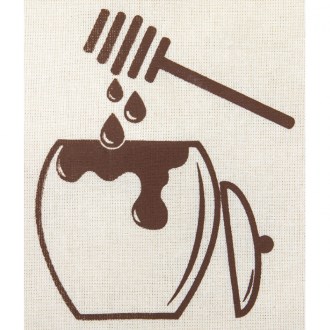 Sac pour pot de miel ApiSina avec motif pot de miel