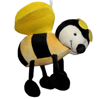 Abeille Lilly peluche D - 18 cm