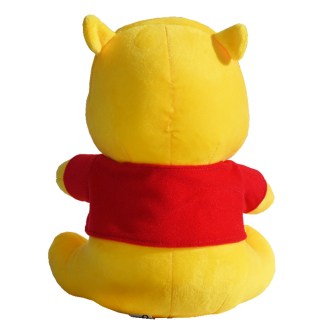 Ourson en peluche J'aime le miel - 25 cm