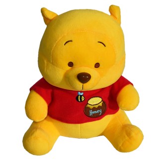Ourson en peluche J'aime le miel - 25 cm