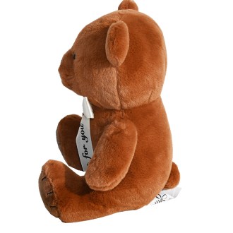 Ourson Teddy brun foncé - 25 cm