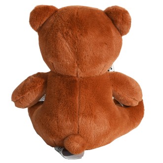 Ourson Teddy brun foncé - 25 cm