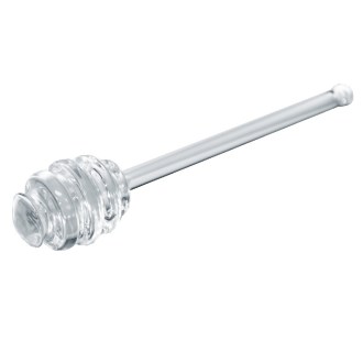 Cuillère à miel en verre