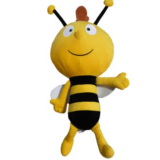Abeille en peluche Vilík - 70 cm