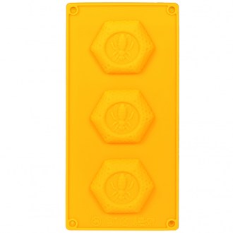 Moule en silicone abeille sur rayon