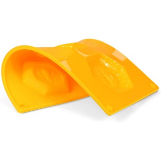 Moule en silicone abeille sur rayon