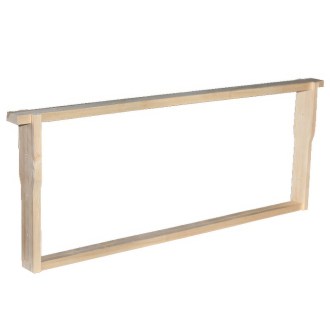 Cadres Langstroth 3/4 - 185 - Hoffman, pré-percés - 50 pièces